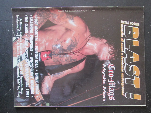 BLAST! 6 POST MORTEM POISON IDEA THINK TWICE [G208]