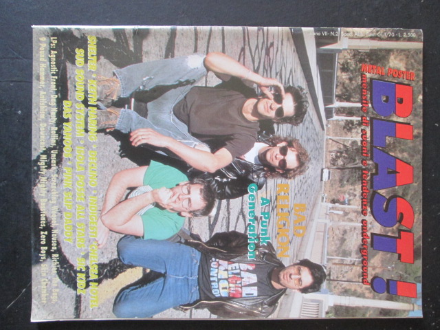 BLAST! 2 1992 BAD RELIGION KEITH HARING SHELTER [G208]