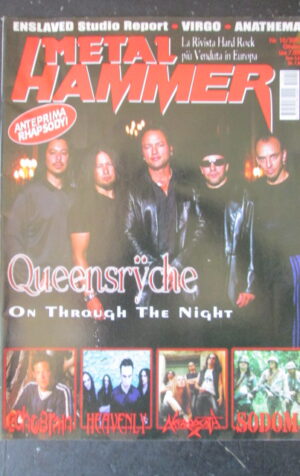 METAL HAMMER 10 2001 SODOM RHAPSODY HEAVENLY QUEENSRYCHE [G208]