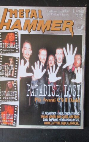METAL HAMMER 7 1997 PARADISE LOST MARYLIN MANSON TESTAMENT [G208]