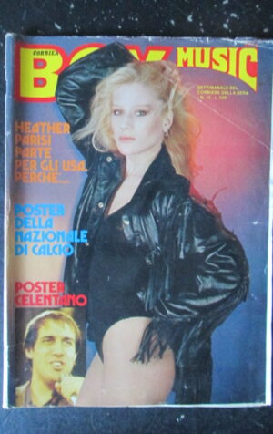 BOY MUSIC 24 1980 HEATHER PARISI ADRIANO CELENTANO MARIO LAVEZZI [G389]