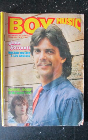 BOY MUSIC 38 1980 ALAN SORRENTI PAMELA PATTI MIGUEL BOSÈ [G389]