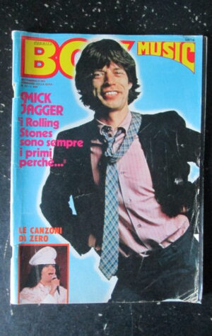 BOY MUSIC 32 1980 MICK JAGGER JULIO IGLESIAS LED ZEPPELIN THE ROCKETS [G389]