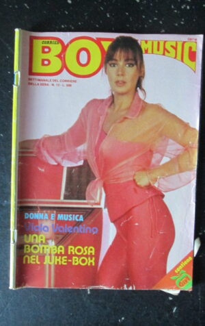 BOY MUSIC 13 1980 VIOLA VALENTINO TOTO CUTUGNO JILL CLAYBURGH [G389]