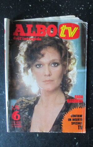 ALBO TV 1603 1976 RADA RASSIMOV RICHARD BURTON MARINA MALFATTI [G389]