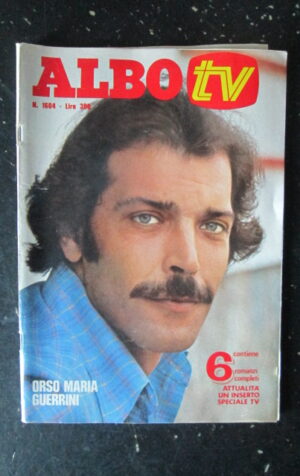 ALBO TV 1604 1976 ORSO MARIA GUERRINI CARLO SIMONI OMBRETTA COLLI [G389]