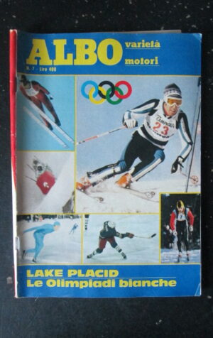 ALBO VARIETA MOTORI 7 1980 RAY SIMPSON RANDY JONES [G389]