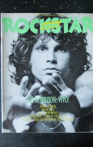 ROCKSTAR UNO 71 1986 JIM MORRISON JOHN LURIE [G389]