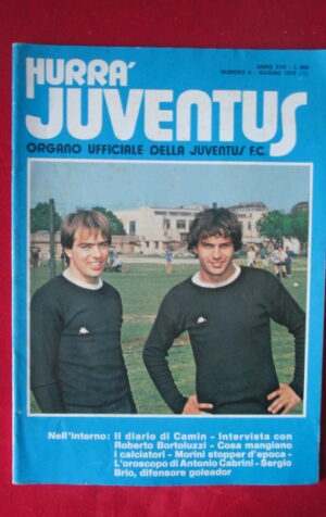 HURRA JUVENTUS 6 1979 ANTONIO CABRINI [GS50]