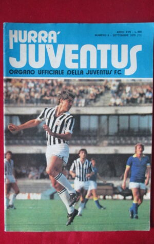 HURRA JUVENTUS 9 1979 ROBERTO BETTEGA [GS50]