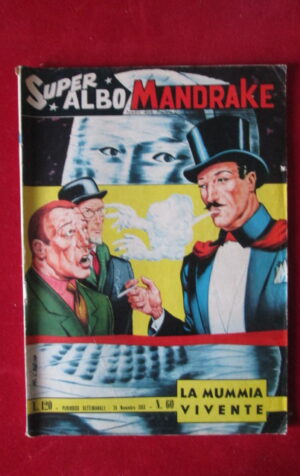 MANDRAKE SUPER ALBO 60 1963 EDIZIONI SPADA [MZ1]