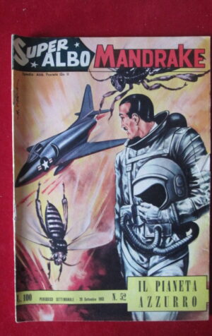 MANDRAKE SUPER ALBO 52 1963 EDIZIONI SPADA [MZ1]