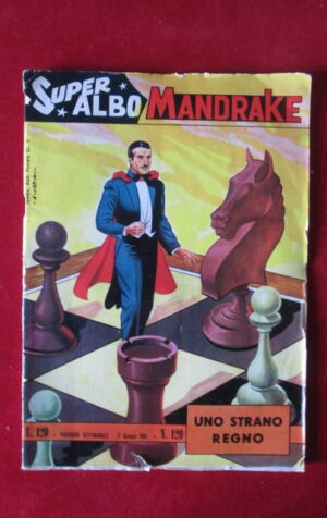 MANDRAKE SUPER ALBO 120 1965 EDIZIONI SPADA [MZ1]