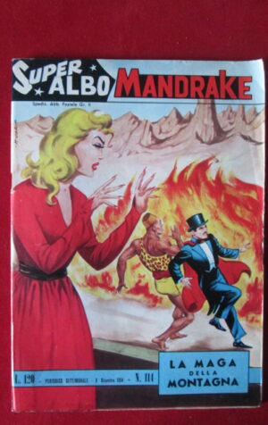 MANDRAKE SUPER ALBO 114 1964 EDIZIONI SPADA [MZ1]