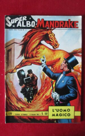 MANDRAKE SUPER ALBO 102 1964 EDIZIONI SPADA [MZ1]