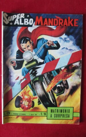 MANDRAKE SUPER ALBO 96 1964 EDIZIONI SPADA [MZ1]