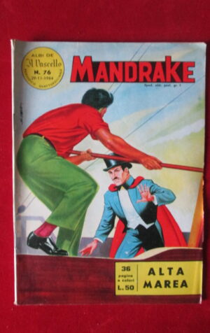 MANDRAKE ALBI DE IL VASCELLO 76 1964 EDIZIONI SPADA [MZ1]