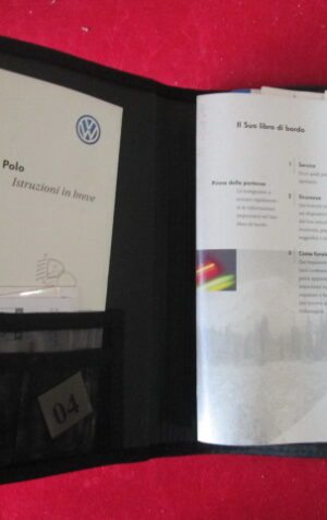 VOLKSWAGEN POLO LIBRO DI BORDO 1999 [P61]