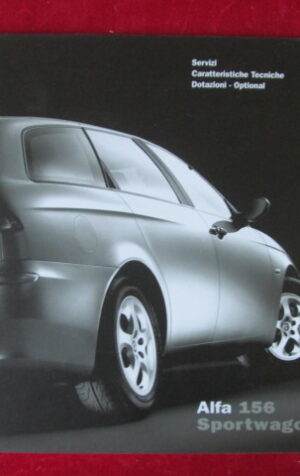 CATALOGO ALFA ROMEO ALFA 156 SPORTWAGON 2002 [P61]
