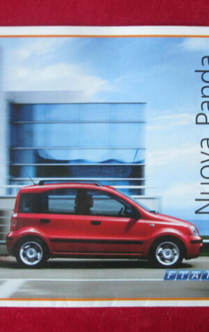 DEPLIANT PIEGHEVOLE NUOVA FIAT PANDA 2003 [P61]