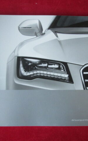CATALOGO AUDI A7 A7 SPORTBACK S7 SPORTBACK 2012 - 120 PAGINE [P61]