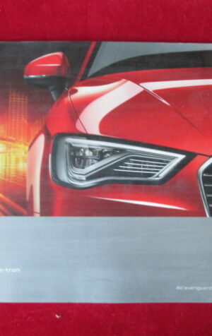 CATALOGO AUDI A3 SPORTBACK E-TRON 2014 [P62]