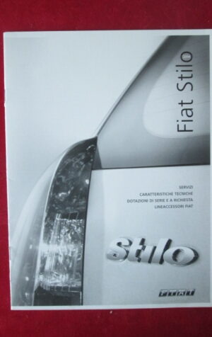 CATALOGO FIAT STILO SERVIZI E CARATTERISITICHE 2004 [P62]