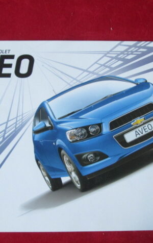 CATALOGO NUOVA CHEVROLET AVEO 2011 [P62]