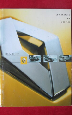 LIBRETTO RENAULT GRANZIE E SERVIZI 2002 [P62]