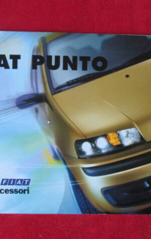 CATALOGO LINEA ACCESSORI FIAT PUNTO 2000 [P62]