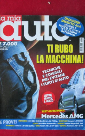 LA MIA AUTO 5 2001 MERCEDES AMG OPEL VECTRA SW 2,2 MERCEDES S400 CDI [P48]