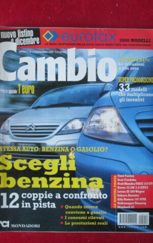 CAMBIO 12 2002 CITROEN C3 FORD FUSION ALFA ROMEO ALFA 147 GTA MAYBACH 57 [P49]