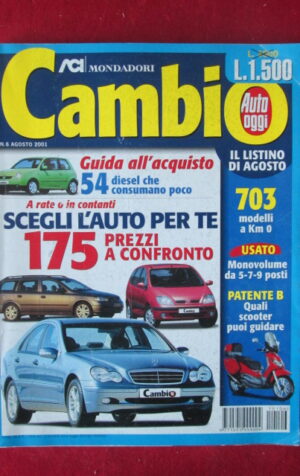CAMBIO 6 2001 PIAGGIO BEVERLY 125 HONDA CIVIC VOLVO S 60 D5 OPTIMA [P51]