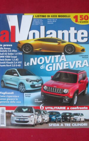 AL VOLANTE 4 2014 LAMBORGHINI HURRACANE  ALFA ROMEO GIULIETTA 2,0 JTDM [DV44]