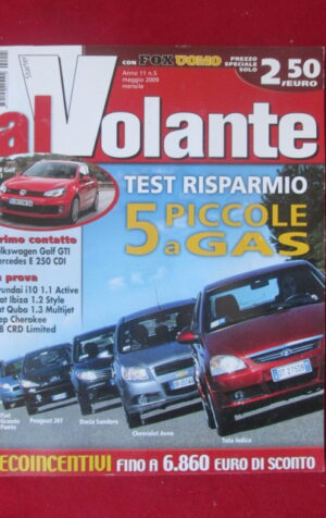 AL VOLANTE 5 2009 VOLKSWAGEN GOLF GTI SEAT IBIZA CHEVROLET AVEO [DV44]