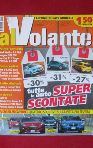 AL VOLANTE 6 2014 OPEL CORSA RENAULT CLIO MERCEDES CLA 45 AMG BMW 235 I [DV44]