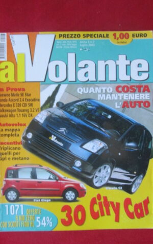 AL VOLANTE 7 2003 CITROEN C2 FIAT GINGO DAEWOO MATIZ SE STAR [DV44]