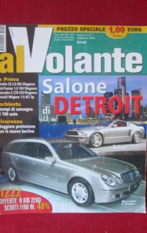 AL VOLANTE 2 2003 MERCEDES E WAGON CITROEN C8 FORD FUSION MERCEDES E270 [DV45]