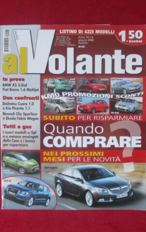 AL VOLANTE 6 2008 AUDI Q5 FORD FIESTA SEAT IBIZA VOLKSWAGEN GOLF [DV45]