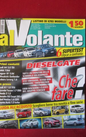 AL VOLANTE 11 2015 AUDI A4 BMW 730d JAGUAR XF AUDI A1 MERCEDES GLE COUPE [DV46]