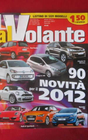 AL VOLANTE 1 2012 AUDI A1 SPORTBACK PORSCHE 911 CABRIOLET MINI ROADSTER [DV46]