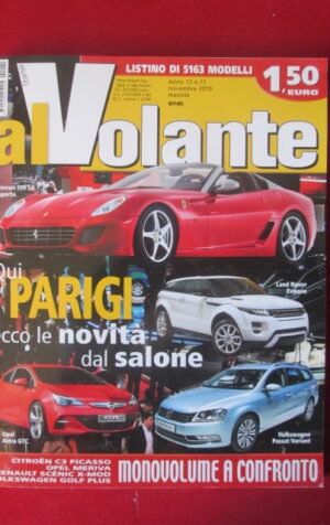 AL VOLANTE 11 2010 FERRARI 599 SA LAND ROVER EVOQUE VOLKSWAGEN PASSAT VAR [DV47]