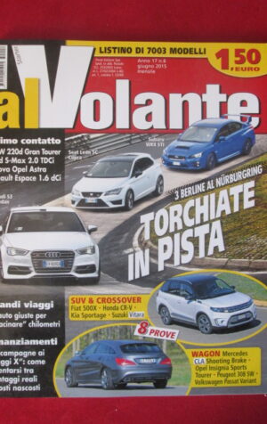 AL VOLANTE 6 2015 AUDI S3 SEDAN SEAT LEON SC CUPRA SUBARU WRX STI [DV47]