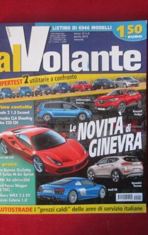 AL VOLANTE 4 2015 MAZDA 2 MERCEDES CLA AUDI R8 FERRARI 488 GTB [DV47]