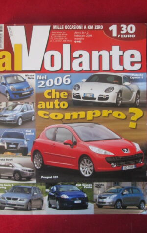 AL VOLANTE 2 2006 PORSCHE CAYMAN S BMW SERIE 3 TOURING NISSAN NOTE [DV47]