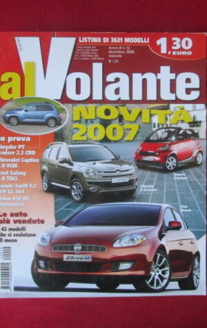 AL VOLANTE 12 2006 SMART FORTWO FIAT BRAVO CHEVROLET CAPTIVA [DV48]