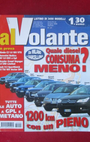 AL VOLANTE 6 2006 BMW SERIE 1 AUDI A3 HONDA CIVIC MAZDA 3 [DV48]