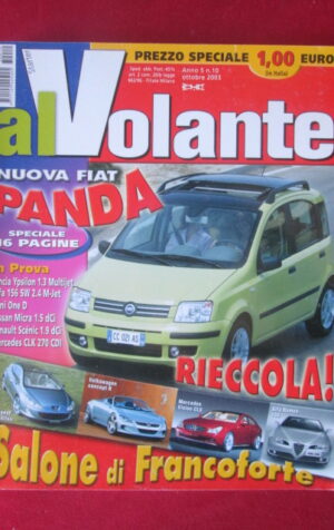 AL VOLANTE 10 2003 ALFA ROMEO 166 VOLKSWAGEN CONCEPT R ALFA ROMEO 156 SW [DV48]