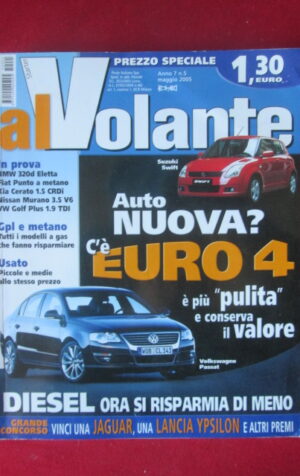 AL VOLANTE 5 2005 VOLKSWAGEN PASSAT BMW 320d VOLKSWAGEN GOLF PLUS [DV48]
