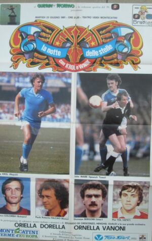 POSTER RUDY KROL JOHN WARK 1981 90X60 CM  [MV8]